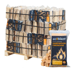 Premium Kiln Dried Hardwood Firewood - 20l Plastic Bags