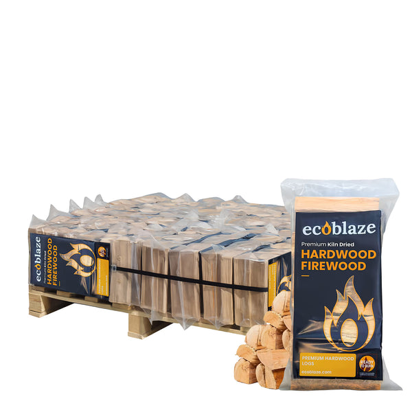 Premium Kiln Dried Hardwood Firewood - 20l Plastic Bags