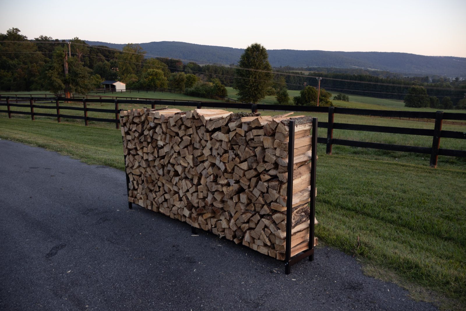 Firewood + Steel Rack Combo
