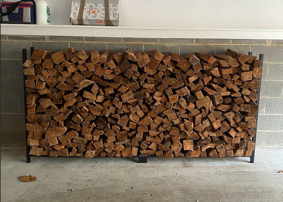 Firewood + Steel Rack Combo